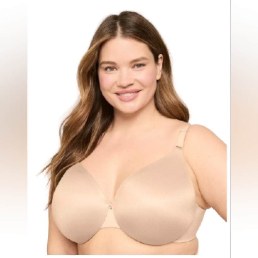 Cacique Lightly Lined Back Smoother Fill Coverage Underwire Bra 42DD